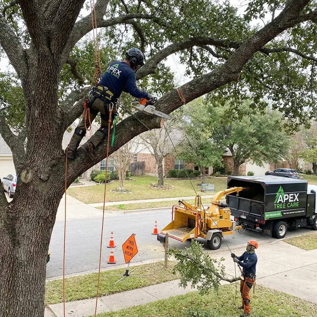 Arbre mitoyen ou en limite de propriété - droits et élagage, Vertical Élagage 66
